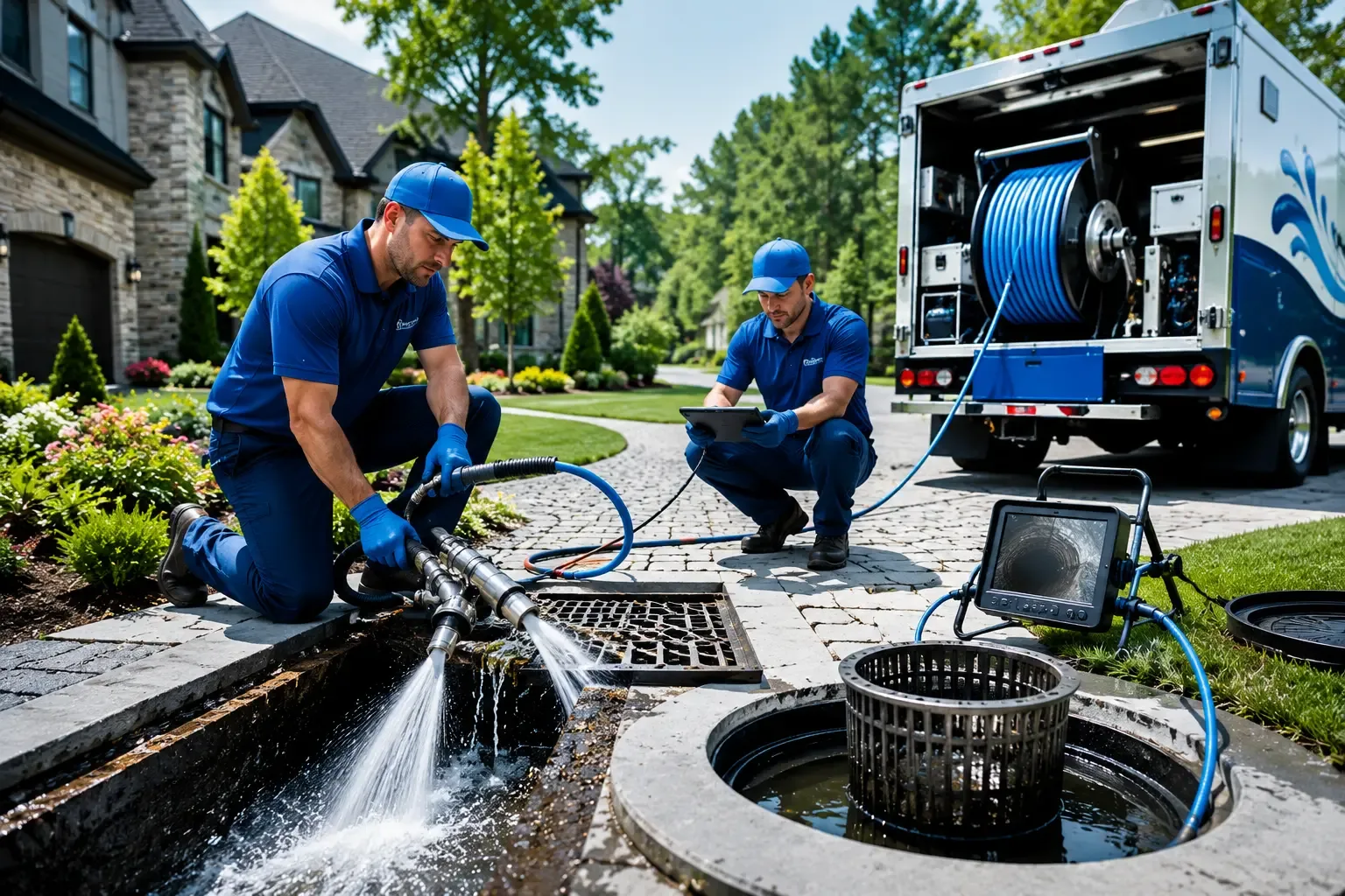 Local outdoor drain cleaning professionals in Brooksville, ME